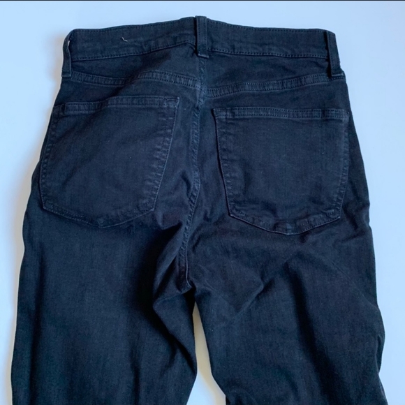 Topshop Moto Skinny Denim Jeans Jamie Black W28 - Picture 5 of 7